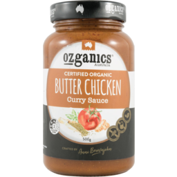 Photo of Ozganics Butter Chicken Style Curry Sauce 500g