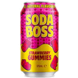 Photo of Soda Boss Strawberry Gum