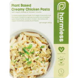 Photo of Harmless Food Co Plant Based Creamy Chicken Pasta 400g