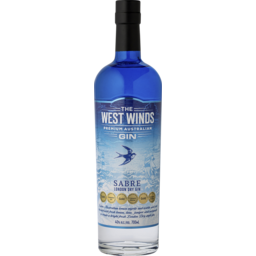 Photo of The West Winds Gin - The Sabre London Dry Gin 700ml Bottle 700ml