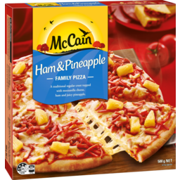 Photo of McCain Family Pizza Ham and Pineapple 500g