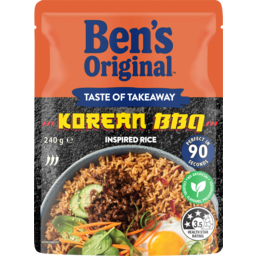 Photo of Ben's Original Taste Of Takeaway Korean Barbeque Microwave Rice Pouch 240g 240g