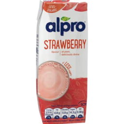 Photo of Alpro - Strawberry Milk [1 X Single Bottle]