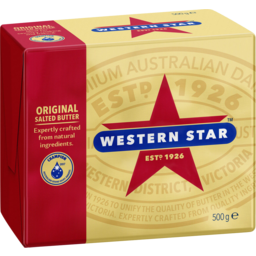 Photo of Western Star Original Salted Butter 500 G 