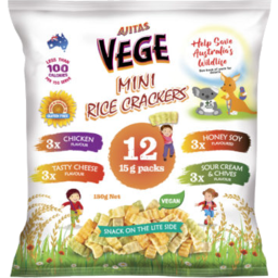 Photo of Ajita Vege Rice Crkr M/Pk180gm