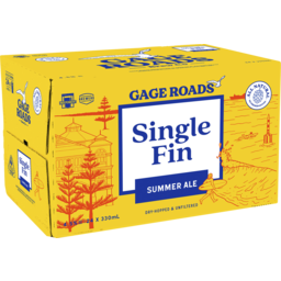 Photo of Gage Roads Brewing Co Gage Roads Single Fin Summer Ale Bottle Carton (24)