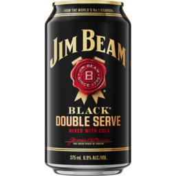Photo of Jim Beam Black & Cola Double Serve Can