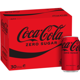 Photo of Coca-Cola Zero Sugar Soft Drink Multipack Cans 30 X 375ml