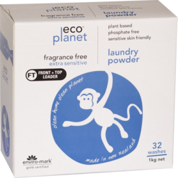 Photo of Eco Planet Laundry Powder Fragrance Free 1kg
