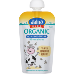 Photo of Jalna Organic Vanilla Yoghurt No Added Sugar 100g