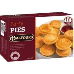 Photo of Balfours Frozen Party Pies 600g 600g
