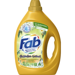 Photo of Fab Laundry Liquid Australian Lemon Myrtle 1.8L