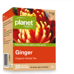 Photo of Planet Organic Tea Ginger 25s
