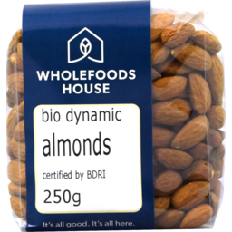 Photo of Wholefoods House Almonds Bio Dynamic 250g