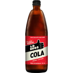 Photo of Lo Bros Kombucha Cola Soda 750ml