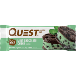 Photo of Quest Bar Mint Chocolate Chunk 60g