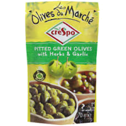 Photo of Crespo Olives Green Herb Garlic