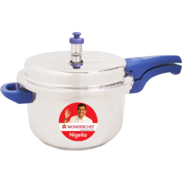 Photo of Wonderchef Cooker Stainless Steel Nigella Outerr Lid 5ltr - Blue