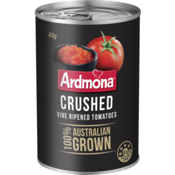 Photo of Canned Vegetables, Tomatoes, Ardmona Crushed Vine Ripened 410 gm