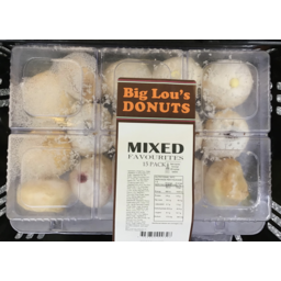 Photo of Big  Lou's Donut Mini Mix 15pk 550gm