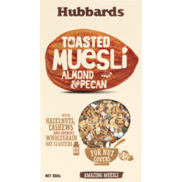 Photo of Hubbards Muesli Toasted Almond & Pecan 550g