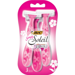 Photo of Bic Simply Soleil Disposable Shaver 3s 3