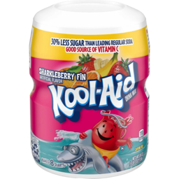 Photo of Kool Aid Sharkleberry Drink Mix Tub
