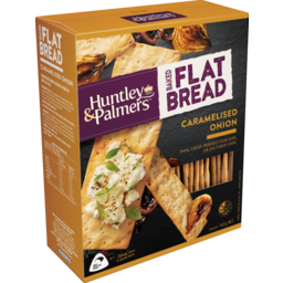 Photo of Huntley & Palmers Crackers Flat Bread Caramelised Onion 140g