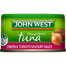 Photo of John West Tempters Tuna Onion & Tomato Savoury Sauce 95g