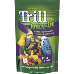 Photo of Trill Mix In Fruit & Nut Blend Bird Food