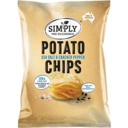Photo of Simply Sea Salt & Cracked Pepper Chips