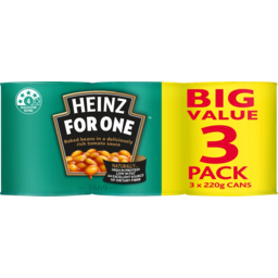 Photo of Heinz Beanz Baked Beans In A Rich Tomato Sauce 3x220g