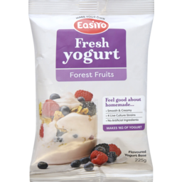 Photo of EasiYo Fresh Yogurt Base Forest Fruits Flavoured 225g