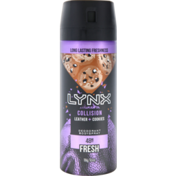 Photo of Lynx Deodorant Body Spray Collision Leather & Cookies