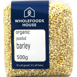 Photo of Wholefoods House Organic Barley Pearled 500g