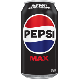 Photo of Pepsi Max No Sugar Soda 375ml Can
