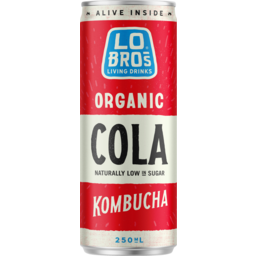 Photo of LO BROS:LB Cola Kombucha Can 250ml