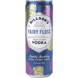 Photo of Billson's Vodka Fairy Floss Can