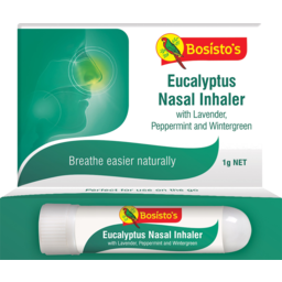 Photo of Bosistos Eucalyptus Nasal Inhaler With Lavender, Peppermint And Wintergreen