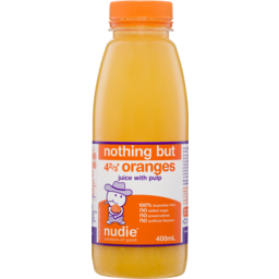 Photo of Nudie Nothing But Orange Juice 400ml