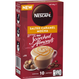 Photo of Nescafe Gold Mocha Coffee Scorched Almond Salted Caramel 10x18g 
