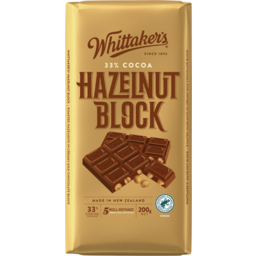 Photo of Whittakers Block Hazelnut