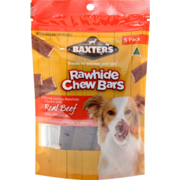Photo of Baxters Dog Rawhide Chew Bars 5 Pack
