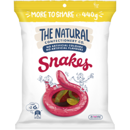 Photo of The Natural Confectionery Co Snakes 440g