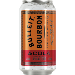Photo of Bulleit Bourbon & Cola Can 375ml 