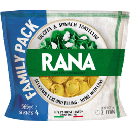 Photo of Rana Ricotta & Spinach Tortellini Fresh Pasta 565g