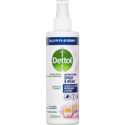 Photo of Dettol Spray And Wear Surface Spray Disinfectant Pink Water Lily 250ml 250ml