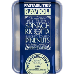 Photo of Pastabilities Ravioli Spinach Ricotta Pine Nuts 450g