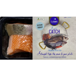 Photo of Clamms Seafood Ocean Trout 280g
