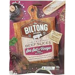 Photo of Biltong Bf Snck Salt&Ving100gm